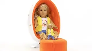 Кукла American Girl BeForever | ОБЗОР набора кресел-яиц Джули Олбрайт