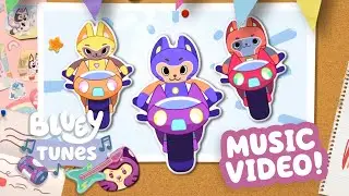 Cat Squad Music Video 🐱 💜 🎶 | NEW Bluey Tunes | Dance with Bluey | Bluey