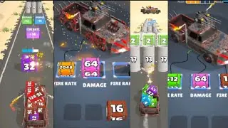 Car Rush 2048 🚗 leval-1To leval-13 😲big number cubs 🤯||Ratings & Reviews - Car Rush 2048 #gamefun