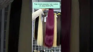2025 New Top most popular hair colors 2025 #hair #vietnamhairfactory #hairtok #hairstyle
