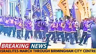 BREAKING NEWS: ISRAEL UNITED IN CHRIST (IUIC) MARCH THROUGH BIRMINGHAM CITY CENTER