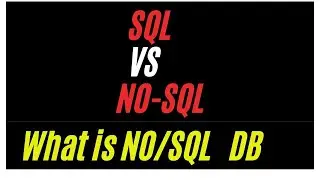 No/SQL Database | Database Operation | Logicmojo Live Classes