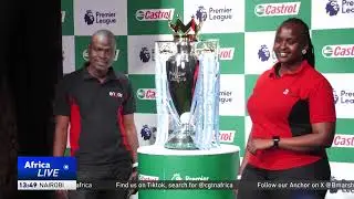 Fans pose with EPL trophy as it concludes two-day visit in Nairobi