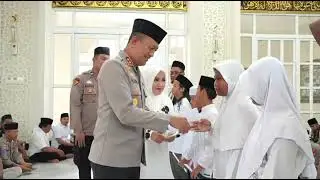 Perayaan isra mi'raj di masjid Al ikhlas Polresta Sidoarjo 