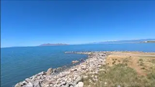 A Look at the Great Salt Lake and Visitor Center in Utah (May 2024)