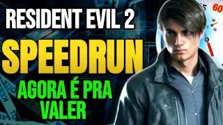 🔴Resident Evil 2 Remake Speedrun 🧟&zwj;♂️ | Agora &eacute; Pra Valer 😈 Rumo ao Primeiro PB