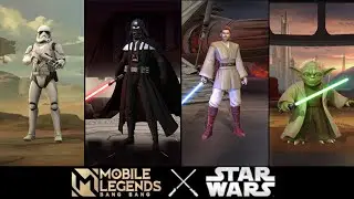 All Star Wars Collaboration Official Skins  Showcase in Mobile Legends | MLBB x Star Wars |