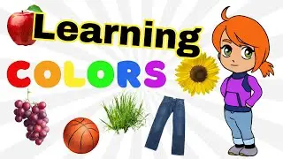 NEW! Learn Colors with Ellie |Fun Low-Stimulation Educational Video for Babies & Toddlers