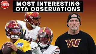 John Keim's most important Commanders OTA takeaways | BMitch & Finlay