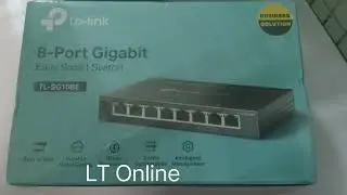 TP Link SG108E 8-Port Gigabit Easy Smart Switch  #tplink #smartswitch