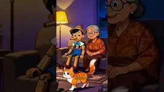 Pinokio Dengerin Cerita Serem dari Nenek&hellip; Malam Itu Jadi Berbeda 😨#pinokio #shorts #fyp #fypシ #video