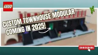 Building a LEGO Gotham Custom Modular Townhouse with Bar, Tattoo Parlour & Crime Alley
