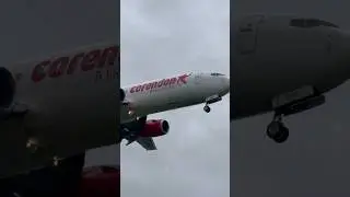 Corendon Airline landing in Birmingham airport #aviation #airplane #planespotting