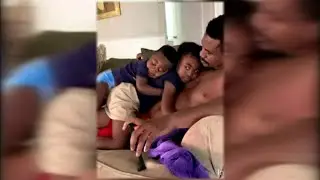 Family and neighbors mourn the loss of a beloved father and his two children after drowning in t...