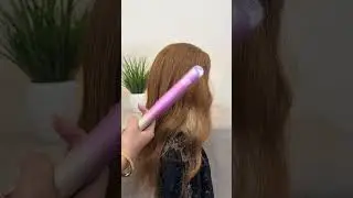 How to curl with flat iron