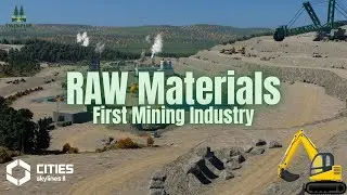 Building Our First Mine | Twin Pine Valley | Episode 2 | Cities Skylines 2