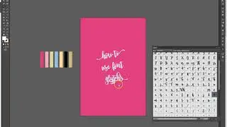 How to Use Font Glyphs in Adobe Illustrator