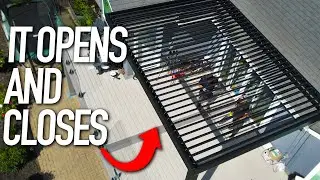 Building A Struxure Louvered Pergola || Dr Decks