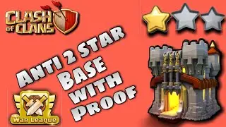 Anti 2 star war base for upcoming cwl with proof replays | clash of clans | CLASHING VIPER.
