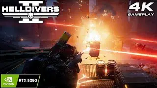 Helldivers 2: 4K Gameplay No Commentary ULTRA Settings | RTX 5090 P1072