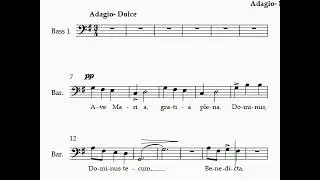 Busto Ave Maria - Bass 1