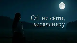 Ой не світи, місяченьку — ніжна українська пісня про кохання | folktronica ethno‑folk