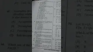 NIELIT / NIC 2020 offline exam paper 22 nov 2020