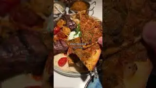 Who doesn&rsquo;t love a sampler platter of Mediterranean food? #washingtondc #mediterraneanfood