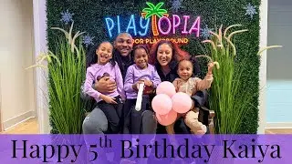 OUR BABY TURNED 5 YEARS OLD!!! *MIDDLE CHILD KAIYA*