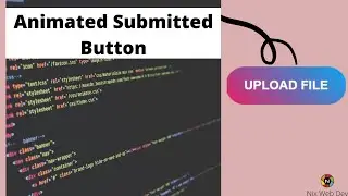 || Animated Submitted Button | using CSS & JavaScript ||