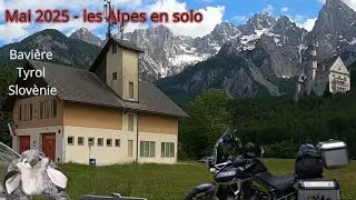 Road trip moto en solo Alpes Mai 2025