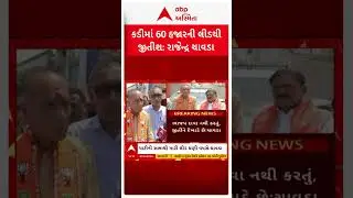 Kadi By Election 2025 | Rajendra Patel | કડીમાં 60 હજાર મતથી જીતનો ભાજપ ઉમેદવારનો દાવો