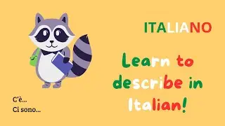 🇮🇹 EASY ITALIAN LISTENING PRACTICE|Describing a picture 📸|Comprehensible input