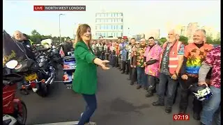 Dave Myers (1957 - 2024) - Dave Day bike ride begins (3) (UK) - BBC News - 8/June/2024