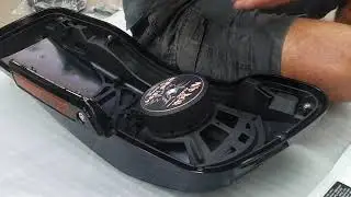HOGTUNES Big Pig Road Glide Install by Rollie's Speed Shop