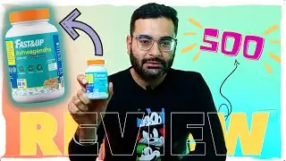 इतना सस्ता कैसे? Fast&Up Ashwagandha Review | Organic Ashwagandha for Vitality and Strength #Fast&Up
