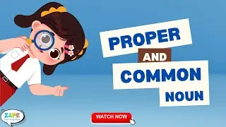 Common and Proper Nouns | Grade 1 English | Fun Learning for Kids