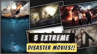 Top 5 Best Disaster Movies In Hindi || Best |World End Disaster || Movies || Natural Disaster Movies