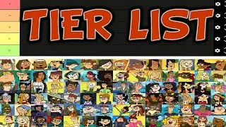 ALL Total Drama Characters RANKED | Tier List
