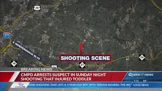Man charged with 8 felonies after toddler shot in east Charlotte