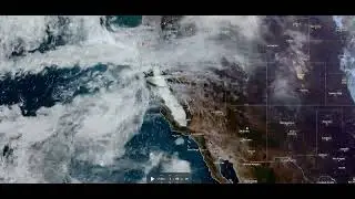 Persistent Tule Fog Over Central Valley