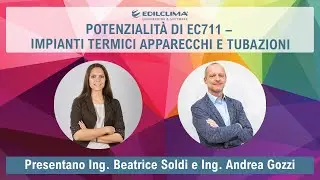 Potenzialit&agrave; di EC711 &ndash; Impianti termici apparecchi e tubazioni