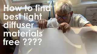 How to find the best light diffuser materials free ?