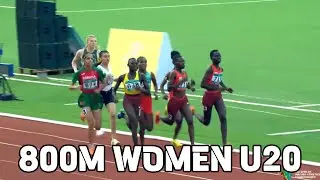 800m Women Final CAA U20 African Championships Final
