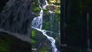 ASMR nature sounds near the waterfall. HQ-Audio part 6, realistic sound. Short version.