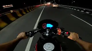 Latest 2023 Bajaj Pulsar 150 Twin Disc E20 BS7 ✅Review😳Night Ride | Public Reactions| Night Vlog😍