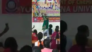 chemistry Department  #yvu kadapa #2017-2019 batch #preethi dance performances #dance #frnds #lover