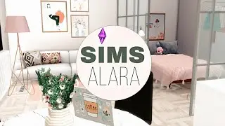 Bright studio apartment + CC | Speed Build | The Sims 4 |