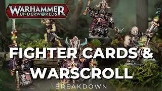 Кровь Быка || Карточка бойца и разбор боевых свитков #hornsofhashut #warhammerunderworlds