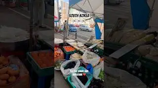 South Korea 🇰🇷 Local market #southkorea #korea #seoul #busan #travel #kdrama #kpop #bts #korean